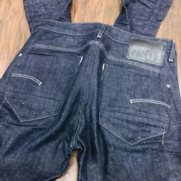 G star sz26 New Raw radar skinny jeans mid rise tumble raw. more like a size 24 - Picture 7 of 8